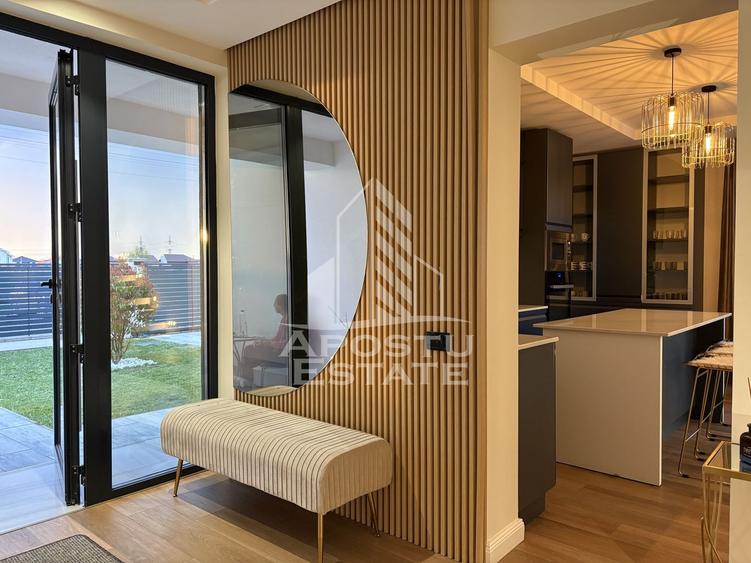 Vila de lux cu piscina incalzita de vanzare in Mosnita Noua | 4 camere - 8