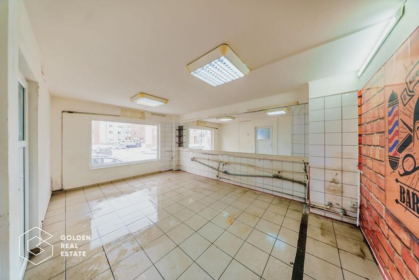 Apartament 2 camere pretabil pentru spatiu comercial, parter,  Alfa, comision 0% - 2