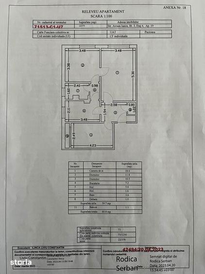 De Vanzare Apartament 3 Camere/Zona Centrala/Bloc Renovat COMPLET! - 7