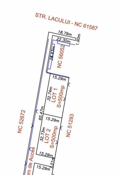 Lot 730 Mp Strada Lacului Doar 31.000 - 1