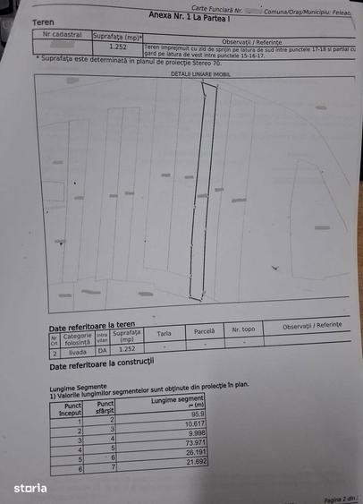 Teren intravilan de 2504 mp, font 21 m, panorama deosebita, Feleac - 4