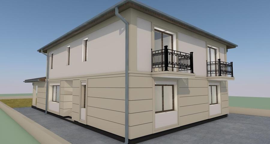 Duplex cu 4 camere si teren generos 350mp - 1