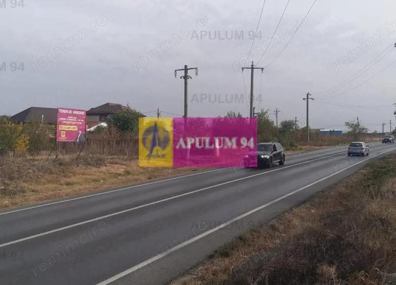 Teren cu vizibilitate extraordinara - 100ml la DNCB Centura Bucuresti - 1