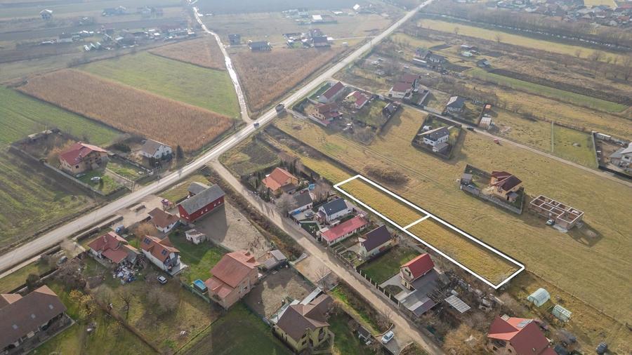 Două Loturi Alăturate de 500 mp Disponibile în Bod, Strada Gării - 4
