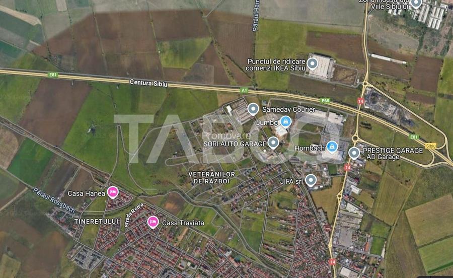 De vanzare teren intravilan 6500 mp pretabil pentru investitie sigura