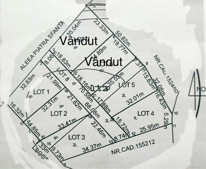 Teren agricol intravilan de 650 mp, în Bucium