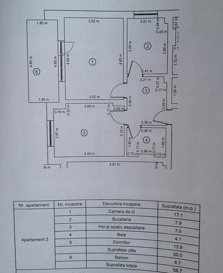Apartament modern cu 2 camere pere?i retractabili terasa parcare ?i boxa - 1