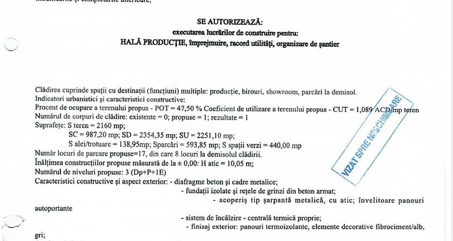 Teren Construcții intravilan de 2160 mp, în Miroslava