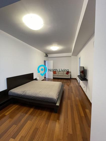 Apartament cu 5 camere decomandat, mobilat în Herăstrău