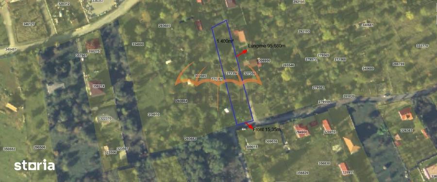 Teren de 2700 mp, în Central