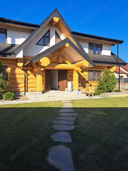 Casa speciala de vanzare , din busteni de lemn , 257.000 euro neg . - 8
