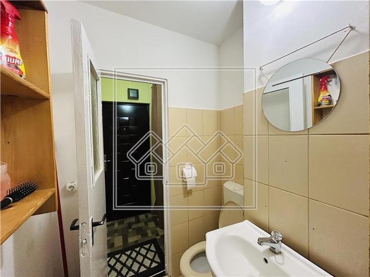 Garsoniera de vanzare in Sibiu - 26 mp utili+balcon- Zona Siretului - 10