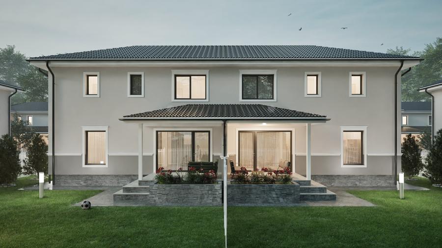 Duplex cu design premium și grădină proprie - 37