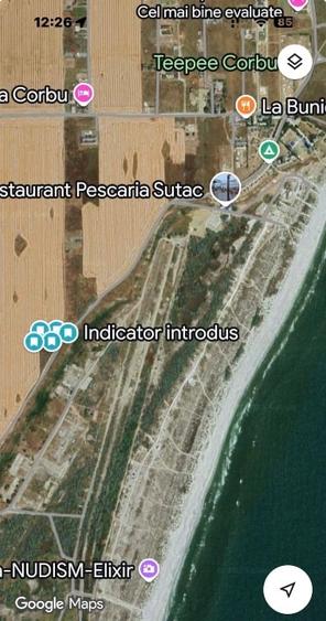 Teren cu vedere la mare faleza Corbu - 3