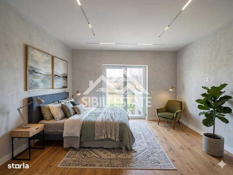 Casa 4 camere, 2 bai, curte si terasa Sibiu Calea Cisnadiei - 4