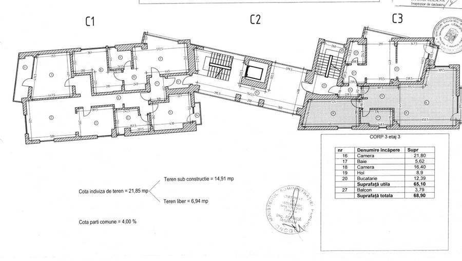 2 Camere la 200m de  Mall Vitan - Bloc 2008 - 14