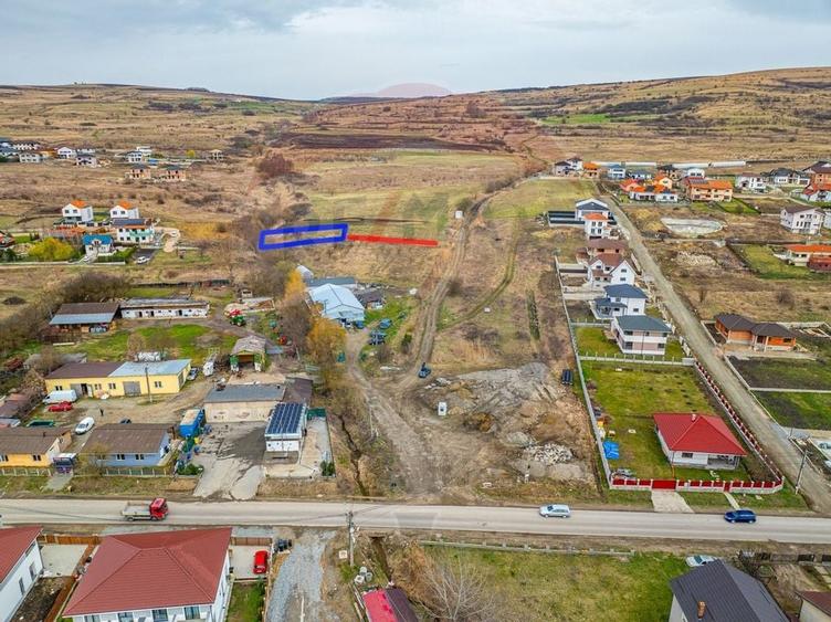 Teren la intrare in Chinteni, 1000mp, pentru casa individuala - 3