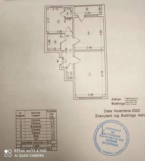 2 camere | bloc reabilitat | Apusului | 850 m Metrou Gorjului - 8