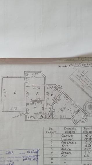 Apartament 2 camere etaj 1 decomandat - 6