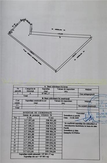 Teren 88000 mp de vanzare, Glina - 6