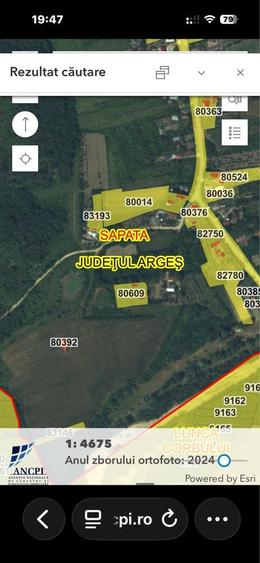 Ideal pentru casa de vacanta teren intravilan in Sapata de Jos judetul Arges, - 2