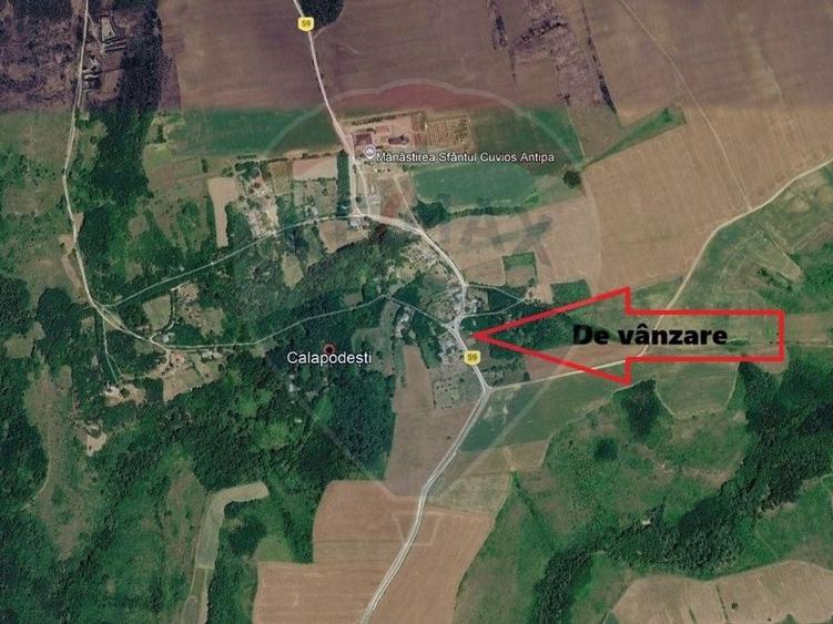 Teren intravilan cu constructie veche in Calapodesti Valu Morii Bacau - 3