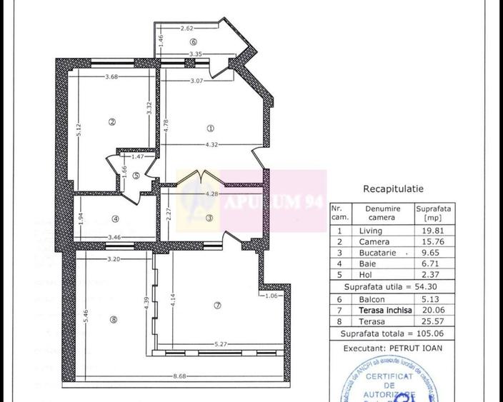 Apartament 3 camere si terase LUX, metrou Dristor - 15