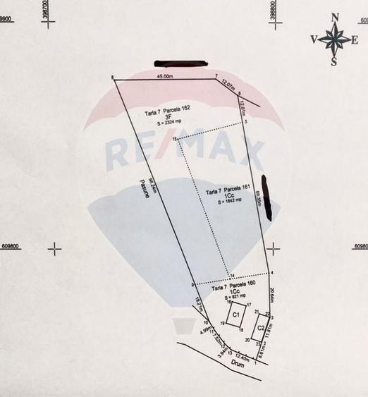 Teren Intravilan 4900mp Dabaca - Cluj - Proiect Turism Rural - 6