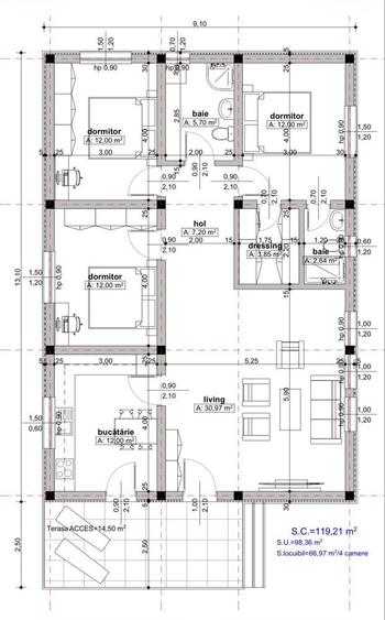 OPORTUNITATE: Casa Noua, Design Modern Tu alegi ultimele detalii! - 7