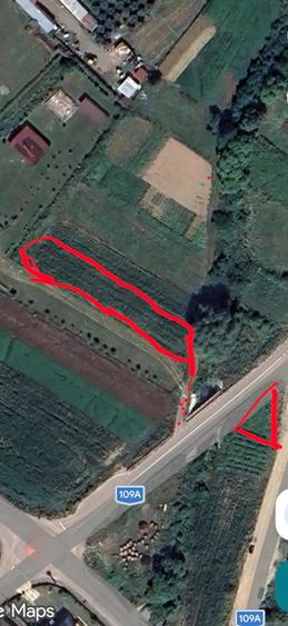 Teren de 1230 mp, în Vultureni