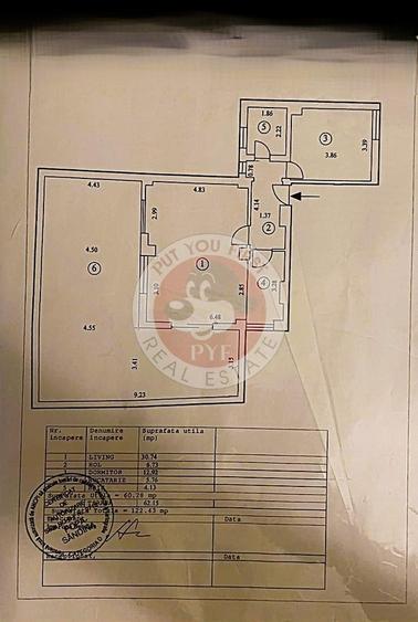 Mosilor | Apartament 2 camere | Decomandat | 61mp | B12938 - 8