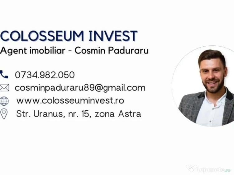 Apartament 2 camere, decomandat, spatios, zona Piata Astra! - 9