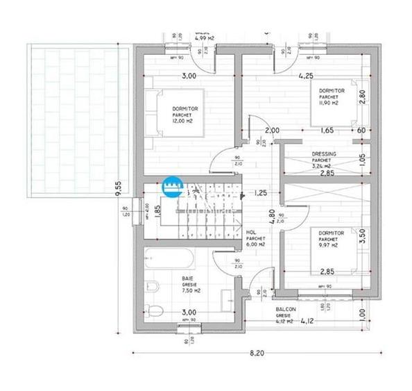 Vila P+E 120 mp, beci,  400 teren, 5 drumuri, Valea Adanca - 7