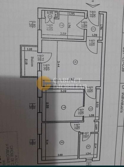 3 camere - Mobilat/Utilat - Etaj 4 (Cu pod izolat) - Zona Dacia - 9