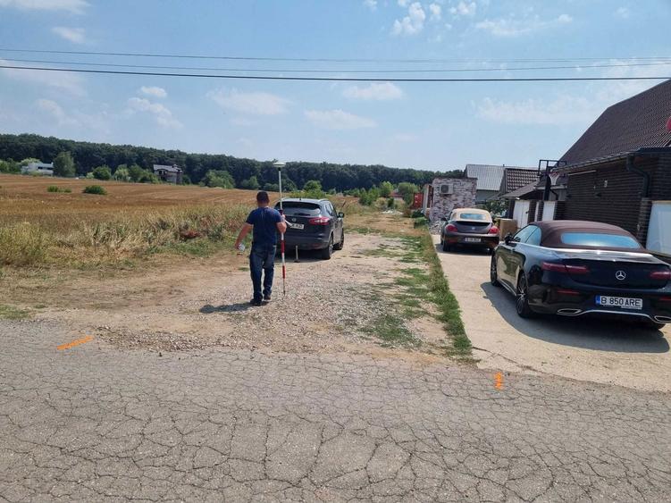 teren intravilan Vladiceasca Snagov 500m2 +1/4 din cota drum,langa lac - 4