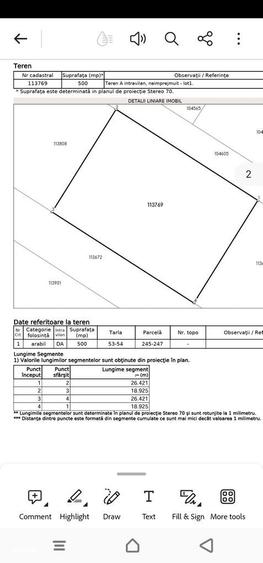 Teren de 581 mp in zona lini?tita aproape de padure - 1