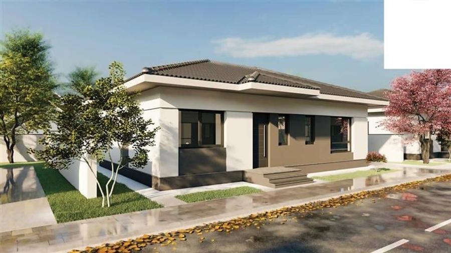 Casa individuala 4 camere si teren 300 mp complex finalizat Tunari - 3