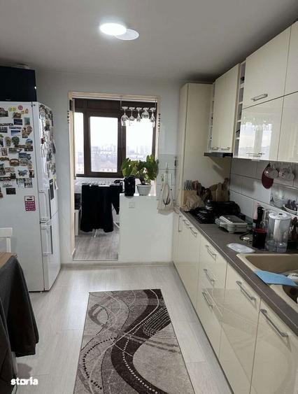 Apartament cu 3 camere semidecomandat, mobilat în Militari — fotografia 3