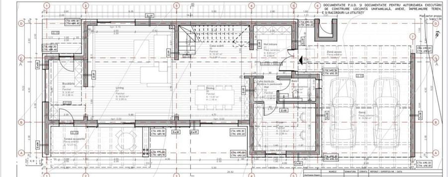 Casă cu 6 camere cu Teren 1103 Mp în Ciurila