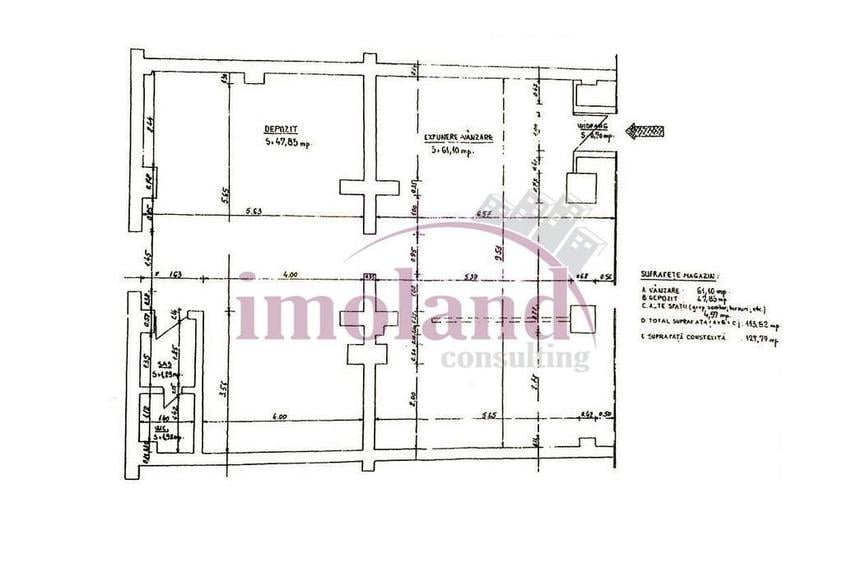 Spațiu comercial, de 114 mp, în Ștefan cel Mare