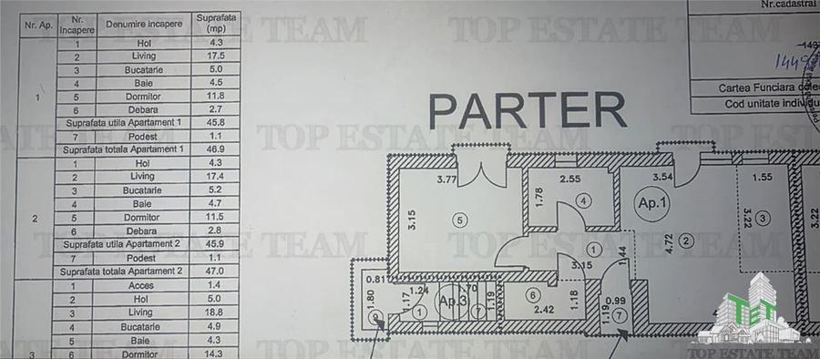 Bragadiru cart. Independentei/ Vanzare apartament 2 camere in vila /curte propri - 17