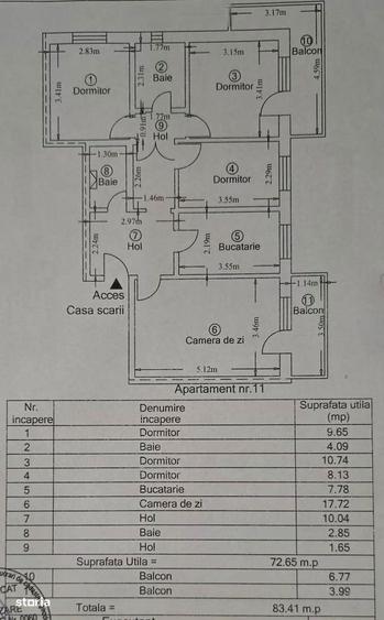 Apartament 4 Camere et 2 Zona Piata Moldovei-Blvd Independentei - 20