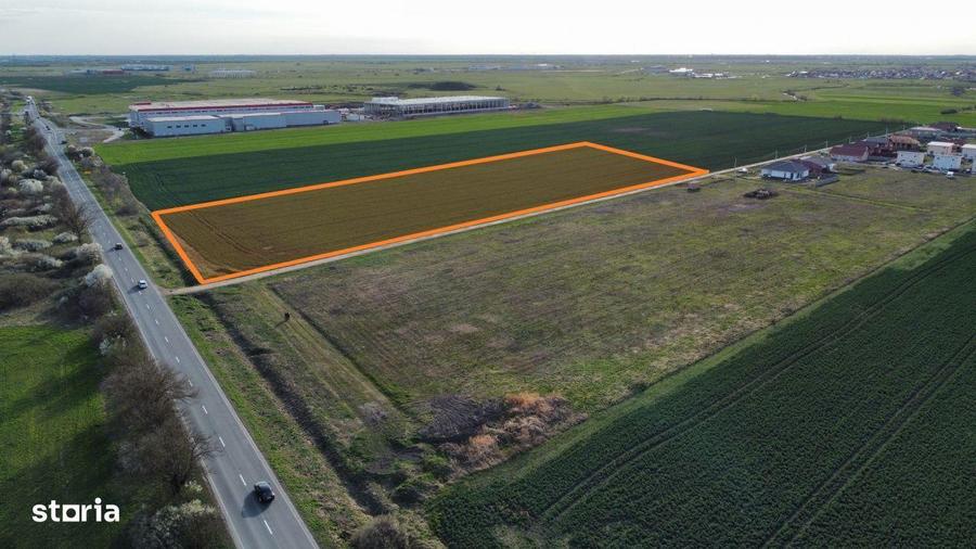 Timisoara Nord - Lot industrial: 4923mp - PUZ - utilitati complete - c - 1