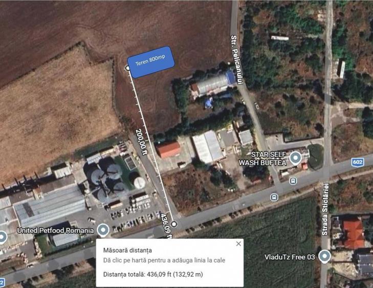 Teren 800mp Buftea zona mixta, zona Str. Milano - 2