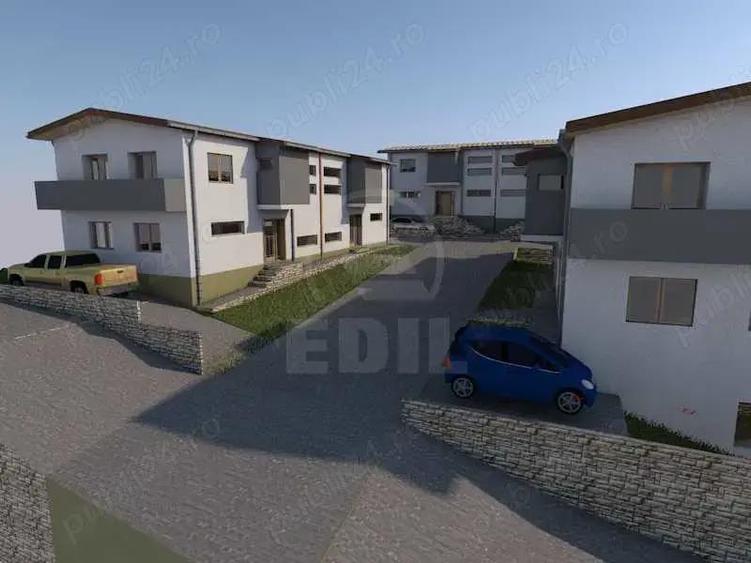 Duplex 120mp utili in zona linistita, cartier de case, Floresti - 2