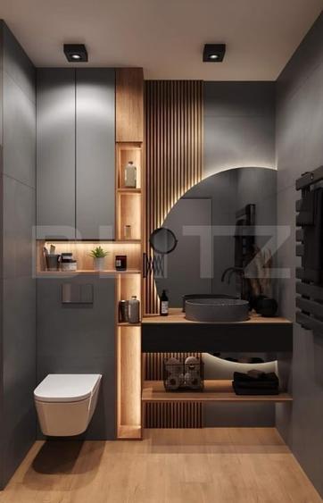 Apartament 2 camere, decomandat + balcon 5 mp , Tractorul - 3