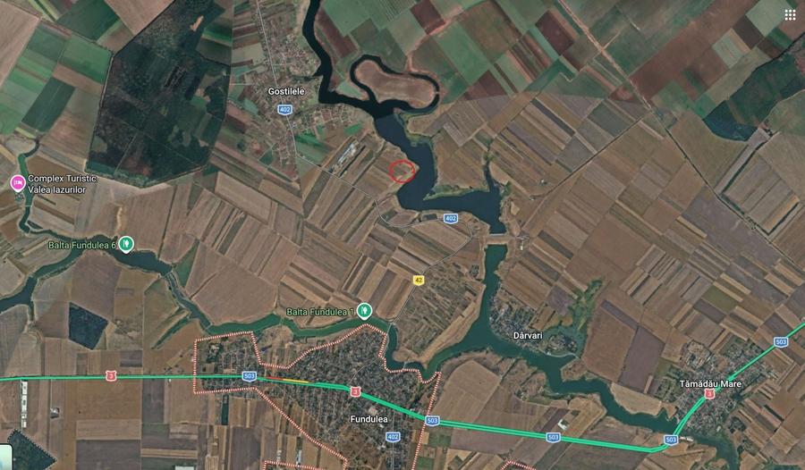 Teren 1001 mp intravilan Fundulea pe malul lacului - 5