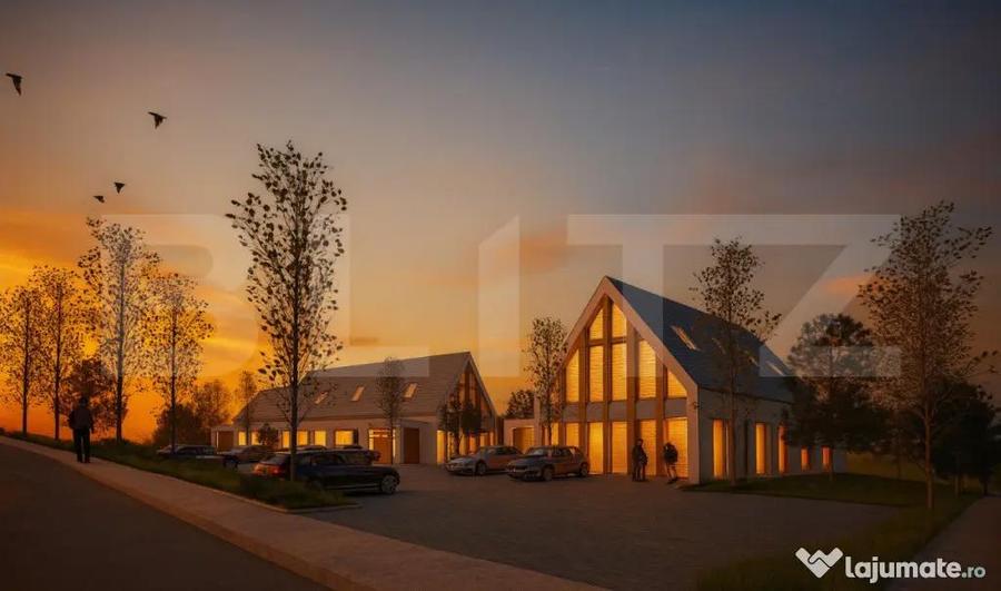 Vila 1 din Proiectul SUNRISE RESIDENCE langa padurea Faget - 3