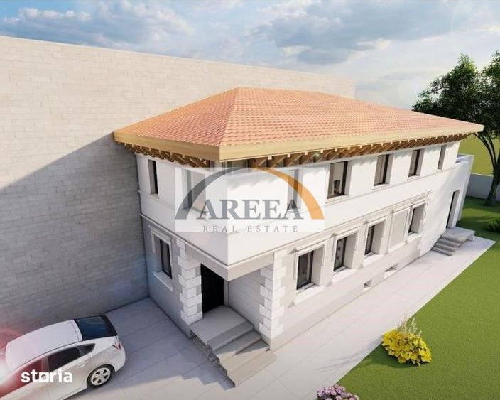 INVESTITIE - DOROBANTI - vila Sp+P+1 in constructie, cu teren 370mp - 2