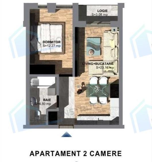 2 CAMERE | BLOC 2022 Gata de mutare – Confort si eficienta - 8